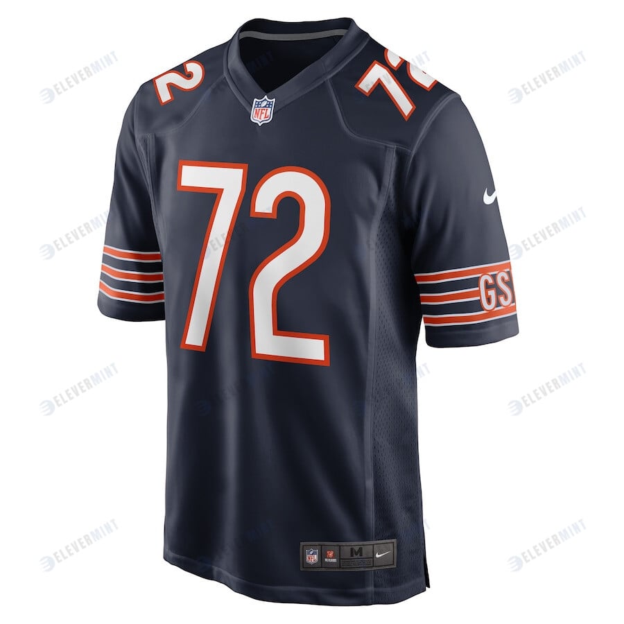 Alex Leatherwood Chicago Bears Game Player Jersey - Navy