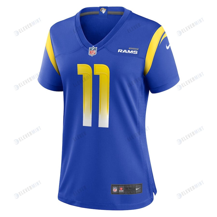 Riley Dixon Los Angeles Rams Women's Game Player Jersey - Royal
