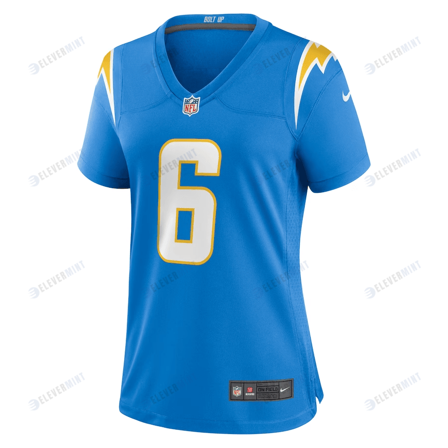 Eric Kendricks 6 Los Angeles Chargers Women Game Jersey - Powder Blue