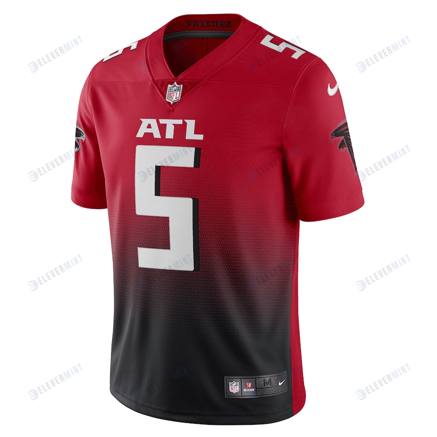 Drake London 5 Atlanta Falcons Men Vapor Limited Jersey - Red