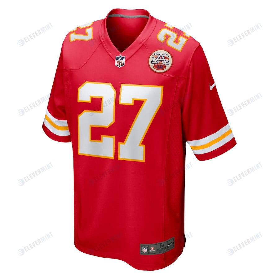 Rashad Fenton 27 Kansas City Chiefs Game Jersey - Red