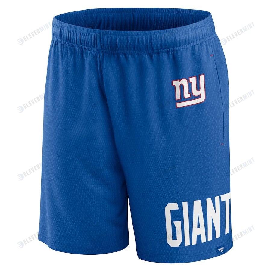 New York Giants Team Royal Clincher Shorts - Men