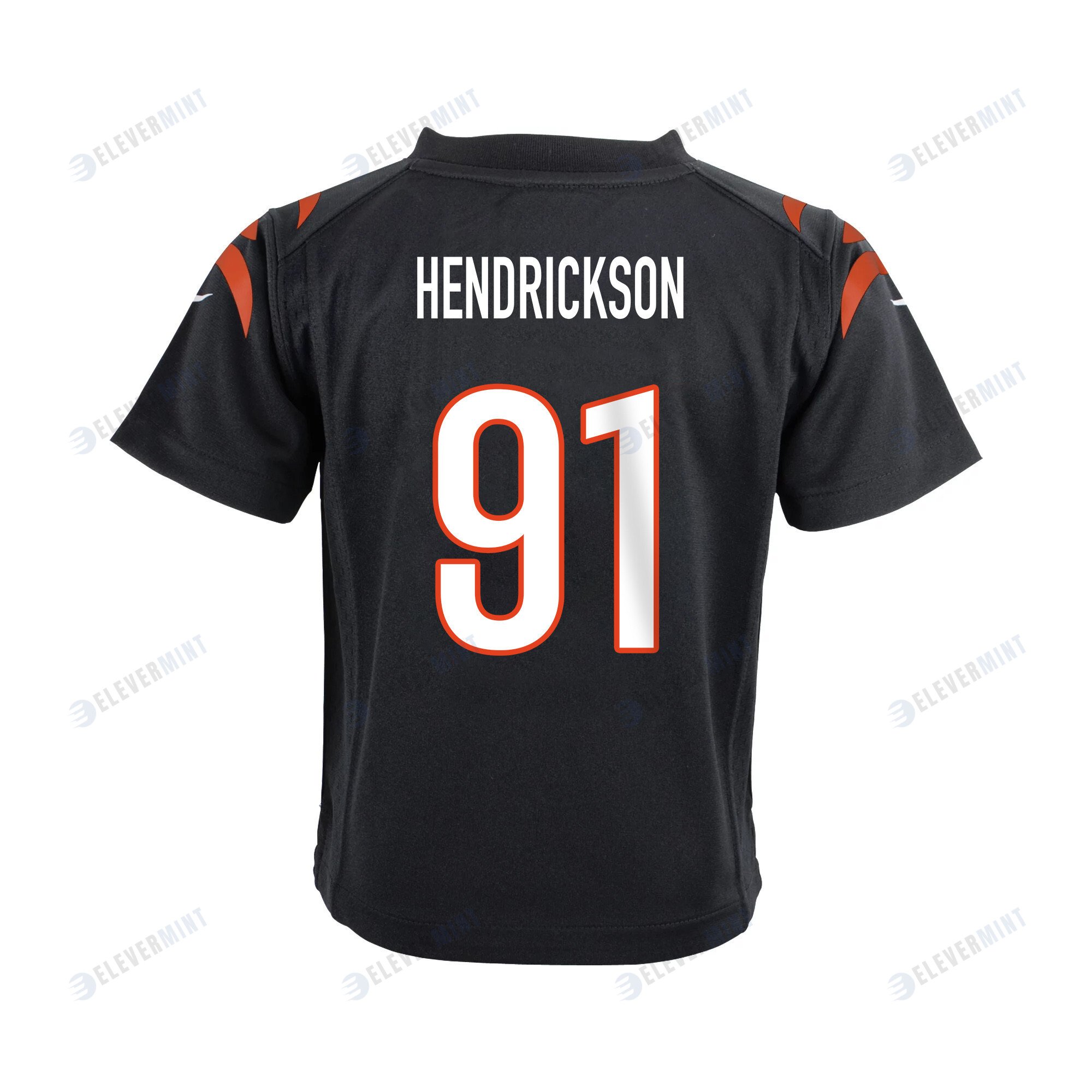 Trey Hendrickson 91 Cincinnati Bengals Super Bowl LVII Champions Youth Game Jersey - Black