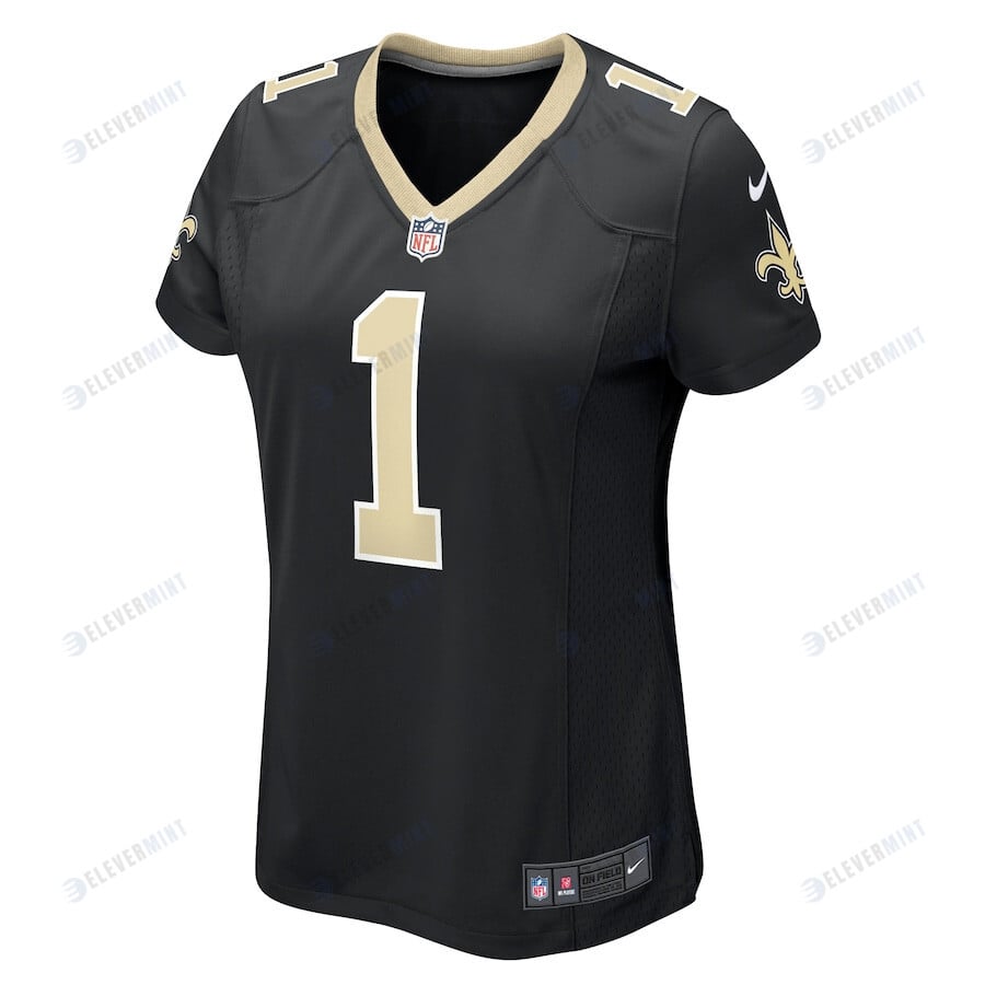 Alontae Taylor 1 New Orleans Saints Women's Game Jersey - Black