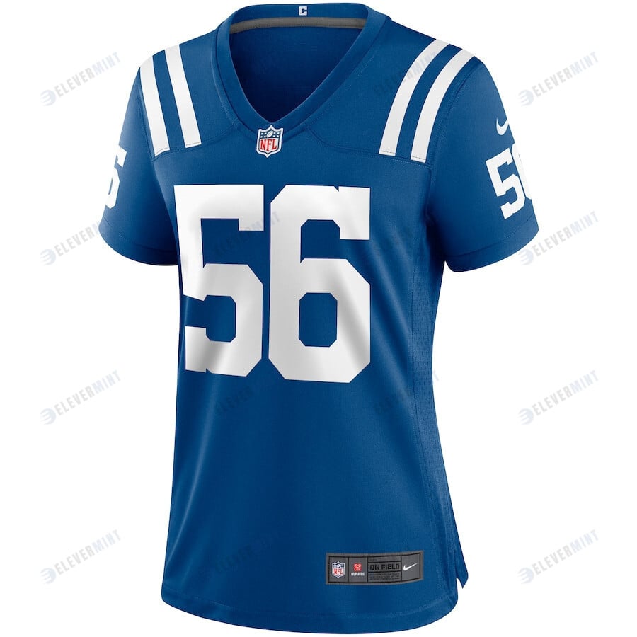 Quenton Nelson 56 Indianapolis Colts Women Game Retired Jersey - Royal