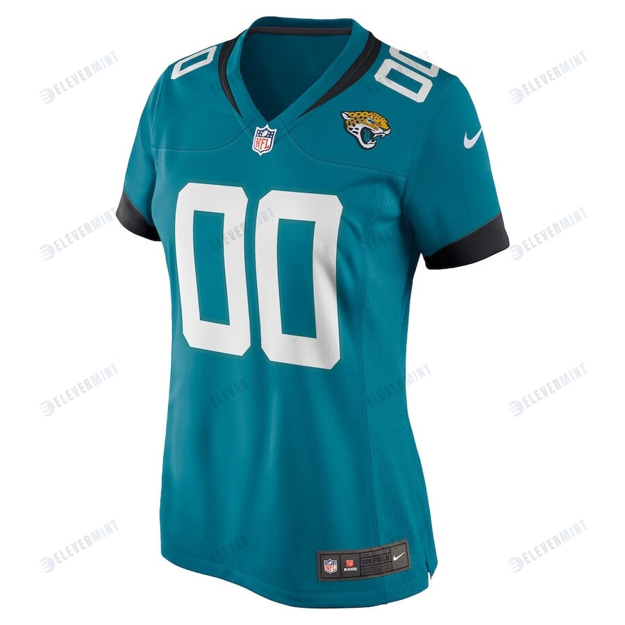 Jacksonville Jaguars Women's Custom Alternate Game Jersey - Teal