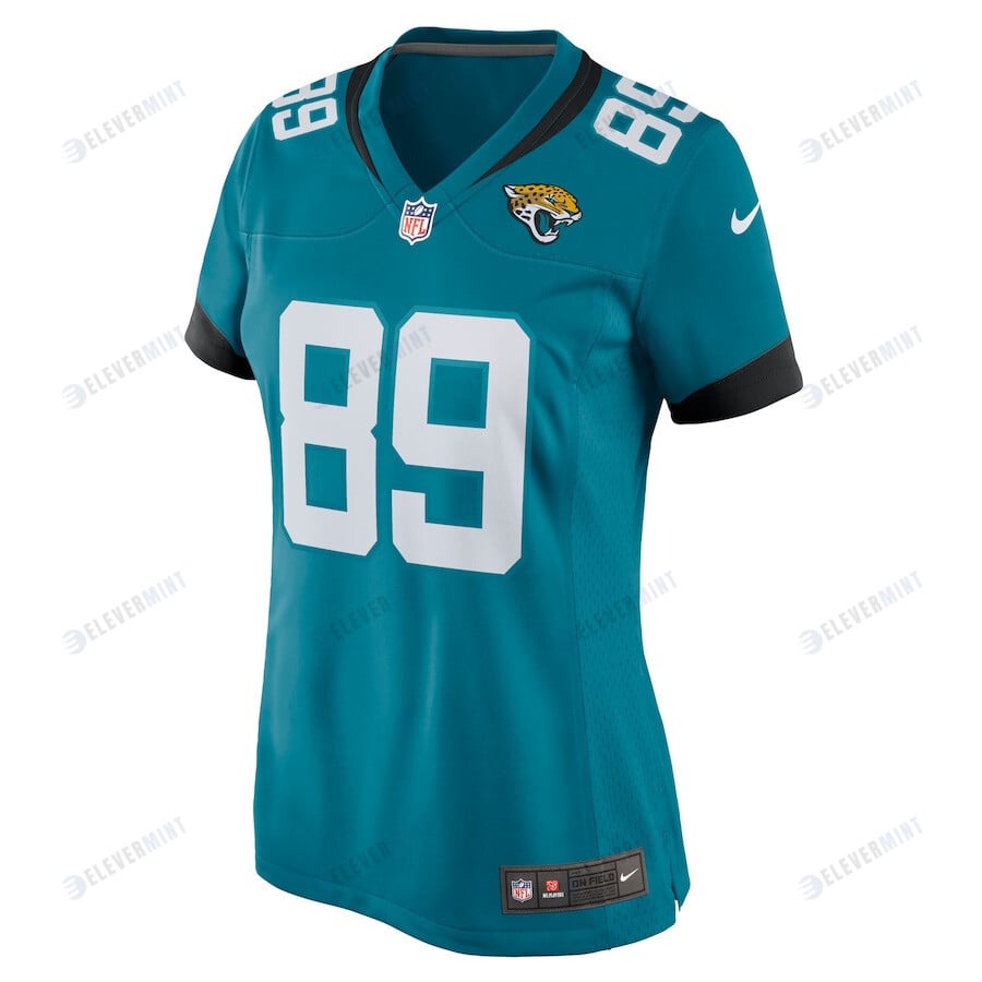 Luke Farrell 89 Jacksonville Jaguars Women's Game Jersey - Teal