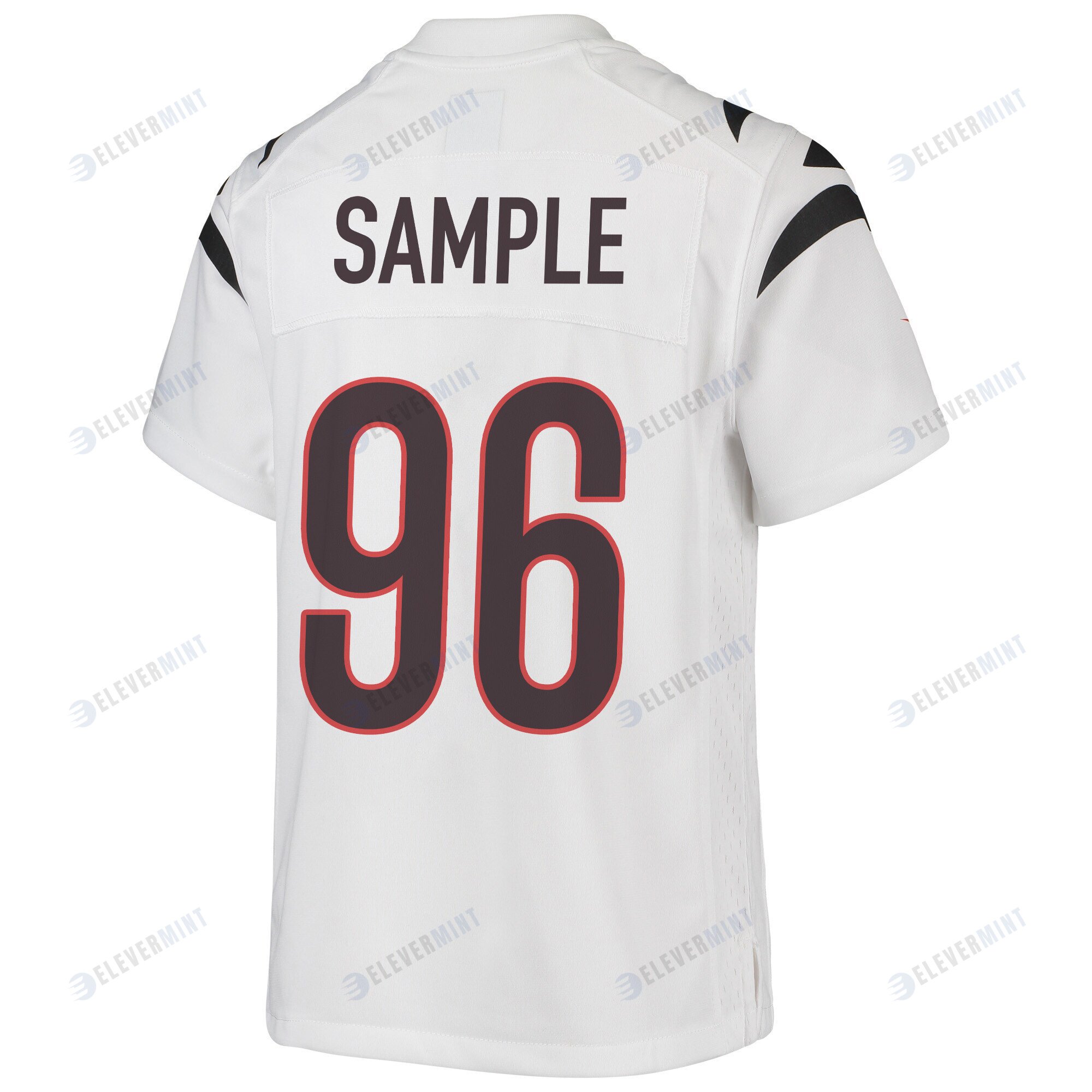 Cam Sample 96 Cincinnati Bengals Super Bowl LVII Champions Youth Game Jersey - White