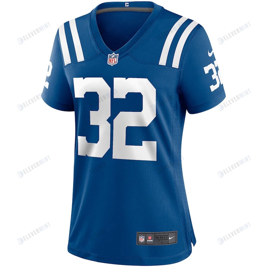 Julian Blackmon 32 Indianapolis Colts Women Game Jersey - Royal
