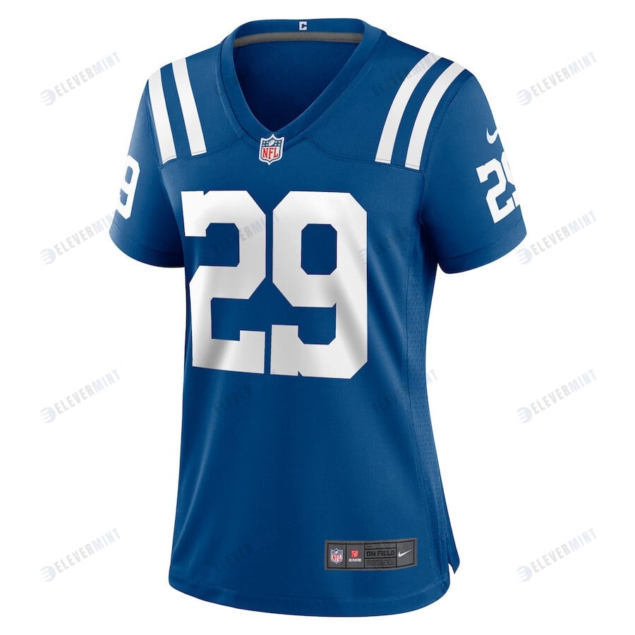 Julius Brents 29 Indianapolis Colts Women Team Game Jersey - Royal