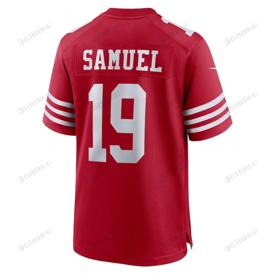 Deebo Samuel 19 San Francisco 49ers Player Game Jersey - Scarlet
