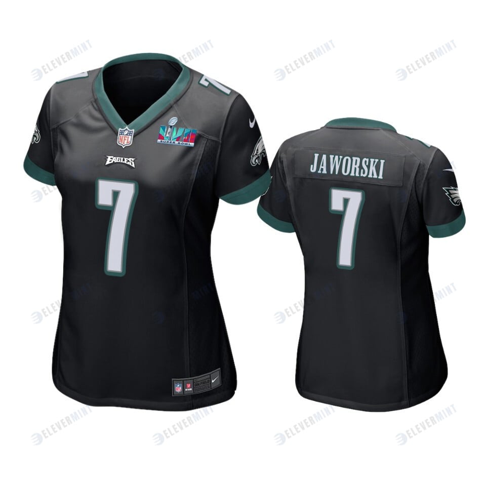 Ron Jaworski 7 Philadelphia Eagles Super Bowl LVII Game Jersey - Women Gray