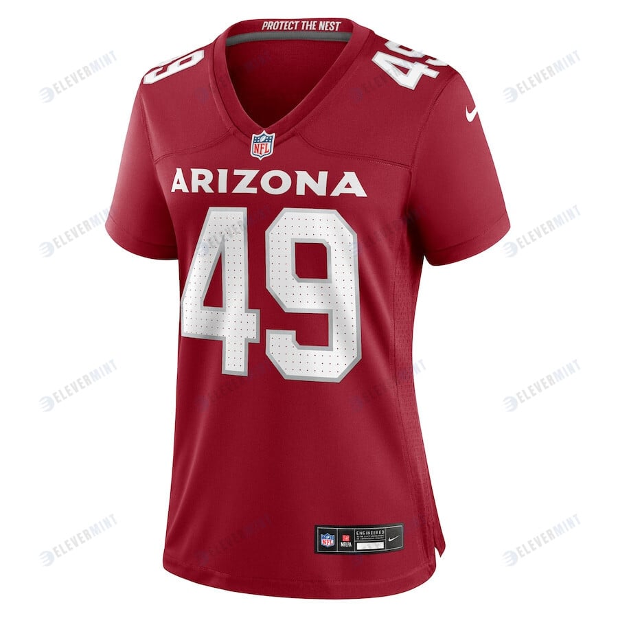 Starling Thomas V 49 Arizona Cardinals Women Team Game Jersey - Cardinal