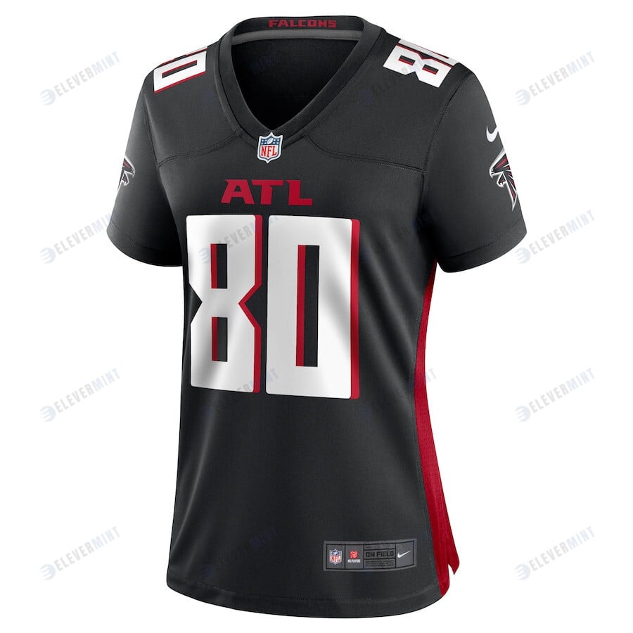 Josh Ali 80 Atlanta Falcons Game Women Jersey - Black