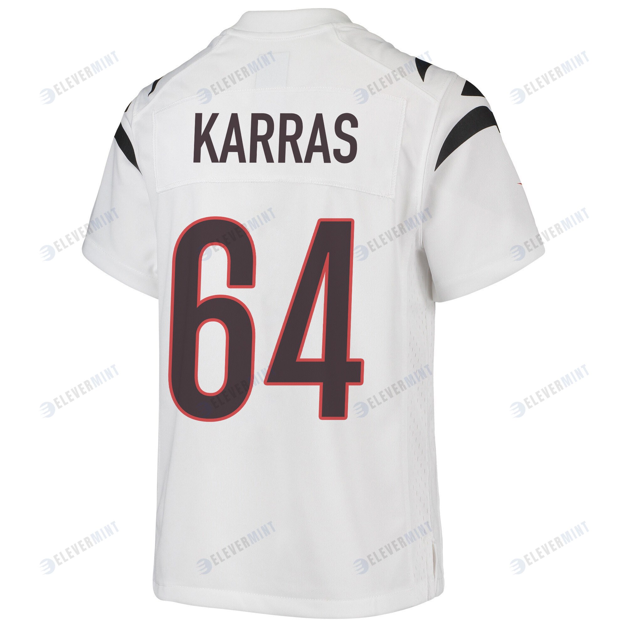 Ted Karras 64 Cincinnati Bengals Super Bowl LVII Champions Youth Game Jersey - White
