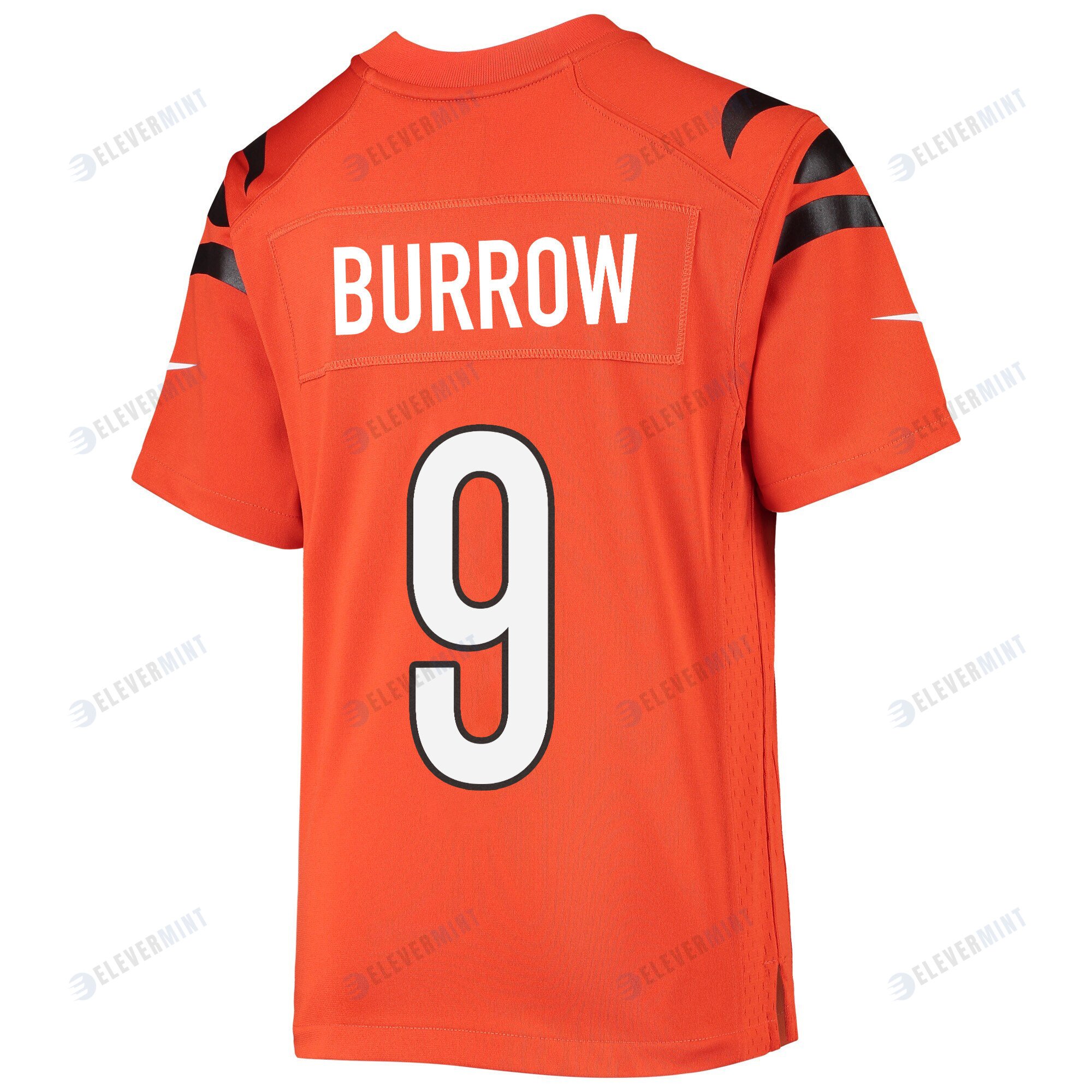 Joe Burrow 9 Cincinnati Bengals Super Bowl LVII Champions Youth Alternate Game Jersey - Orange