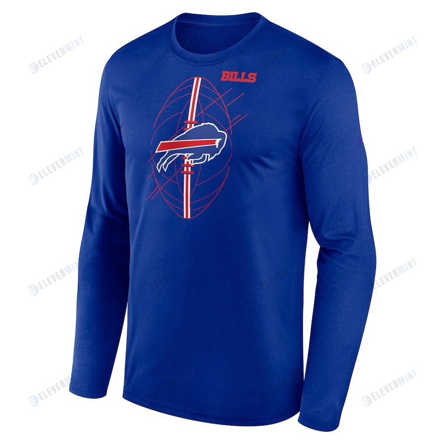 Buffalo Bills Legend Icon Long Sleeve T-Shirt - Royal