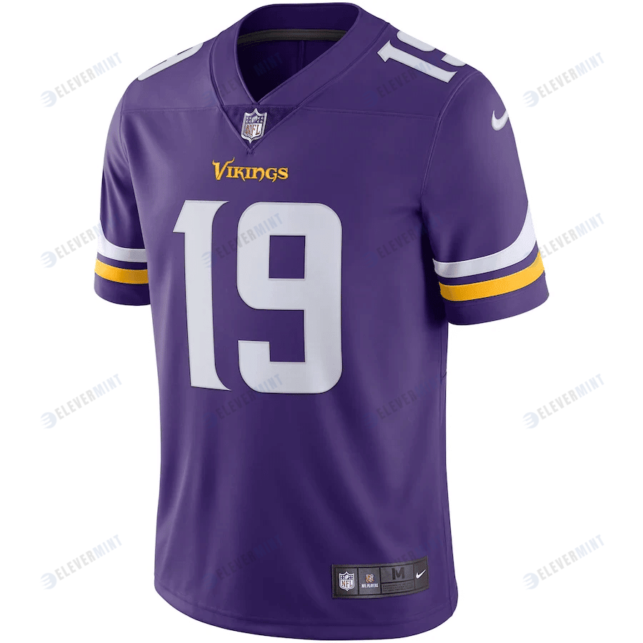Adam Thielen 19 Minnesota Vikings Vapor Untouchable Limited Jersey - Purple