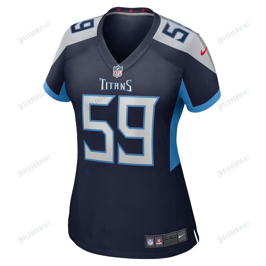 Derrek Tuszka Tennessee Titans Women's Game Player Jersey - Navy