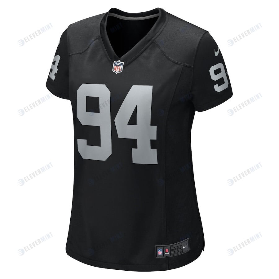 Vernon Butler Las Vegas Raiders Women's Game Jersey - Black