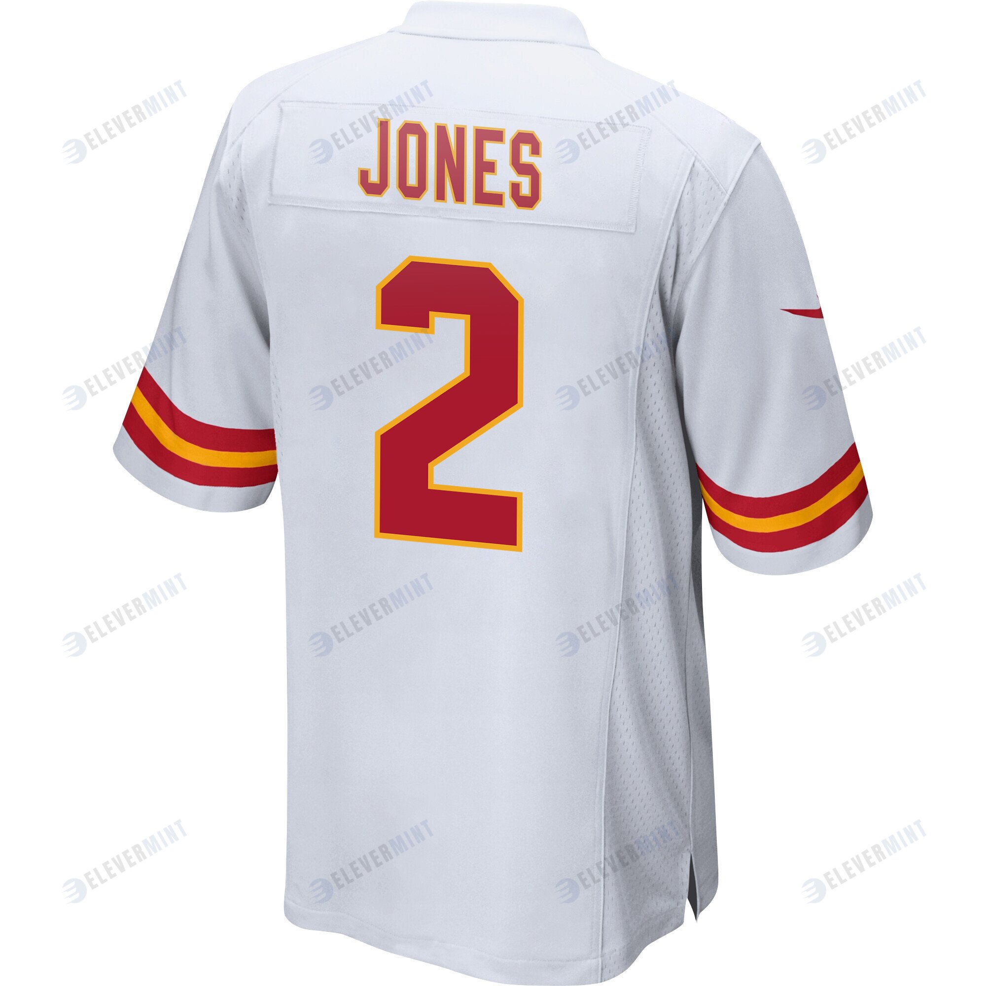 Ronald Jones 2 Kansas City Chiefs Super Bowl LVII Champions Men Game Jersey - White