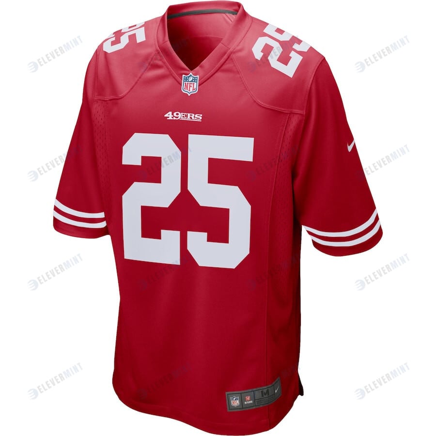 Richard Sherman 25 San Francisco 49ers Game Player Jersey - Scarlet