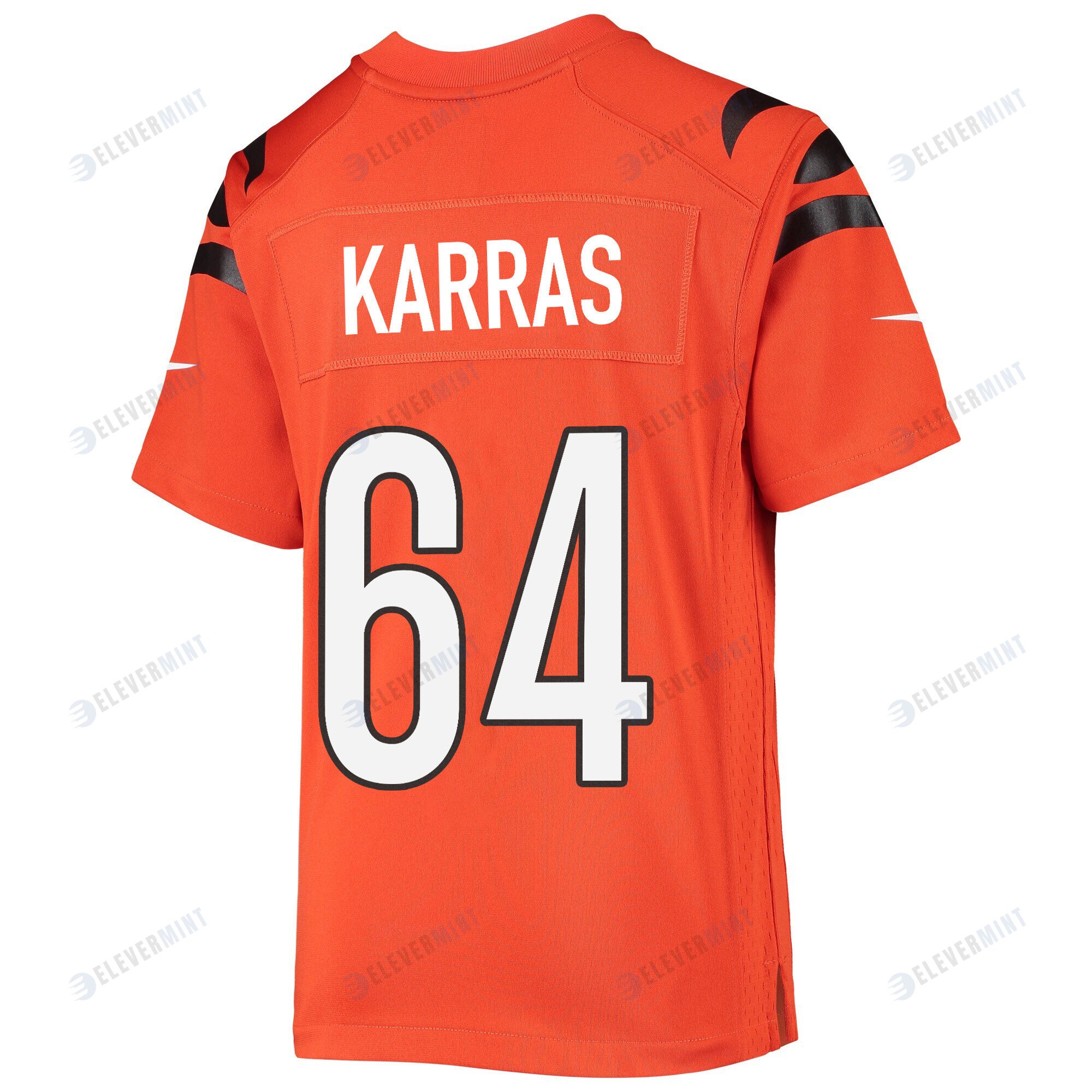 Ted Karras 64 Cincinnati Bengals Super Bowl LVII Champions Youth Alternate Game Jersey - Orange