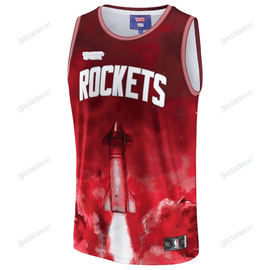 Houston Rockets NBA & KidSuper Studios Unisex Hometown Jersey - Red