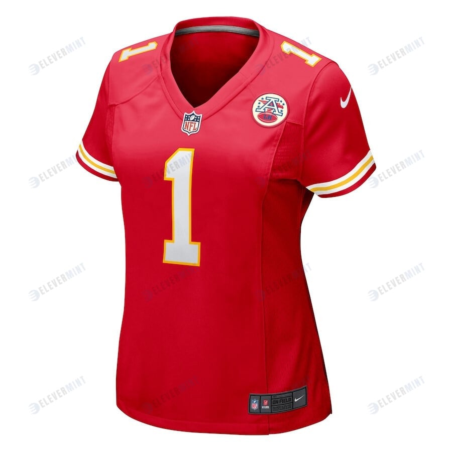 Felix Anudike-Uzomah 1 Kansas City Chiefs Women's 2023 Draft First Round Pick Game Jersey - Red