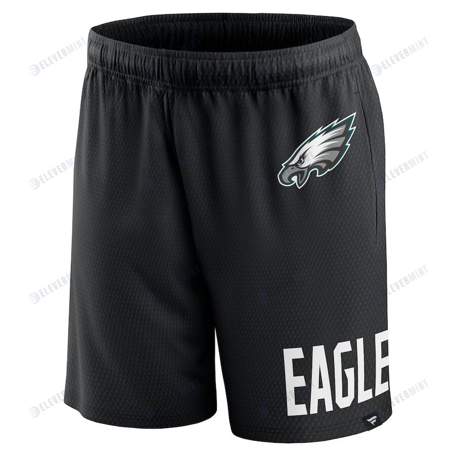 Philadelphia Eagles Team Black Clincher Shorts - Men
