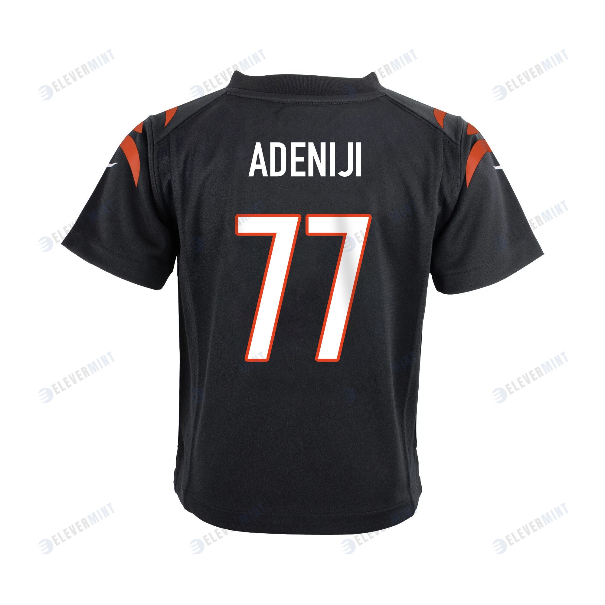 Hakeem Adeniji 77 Cincinnati Bengals Super Bowl LVII Champions Youth Game Jersey - Black
