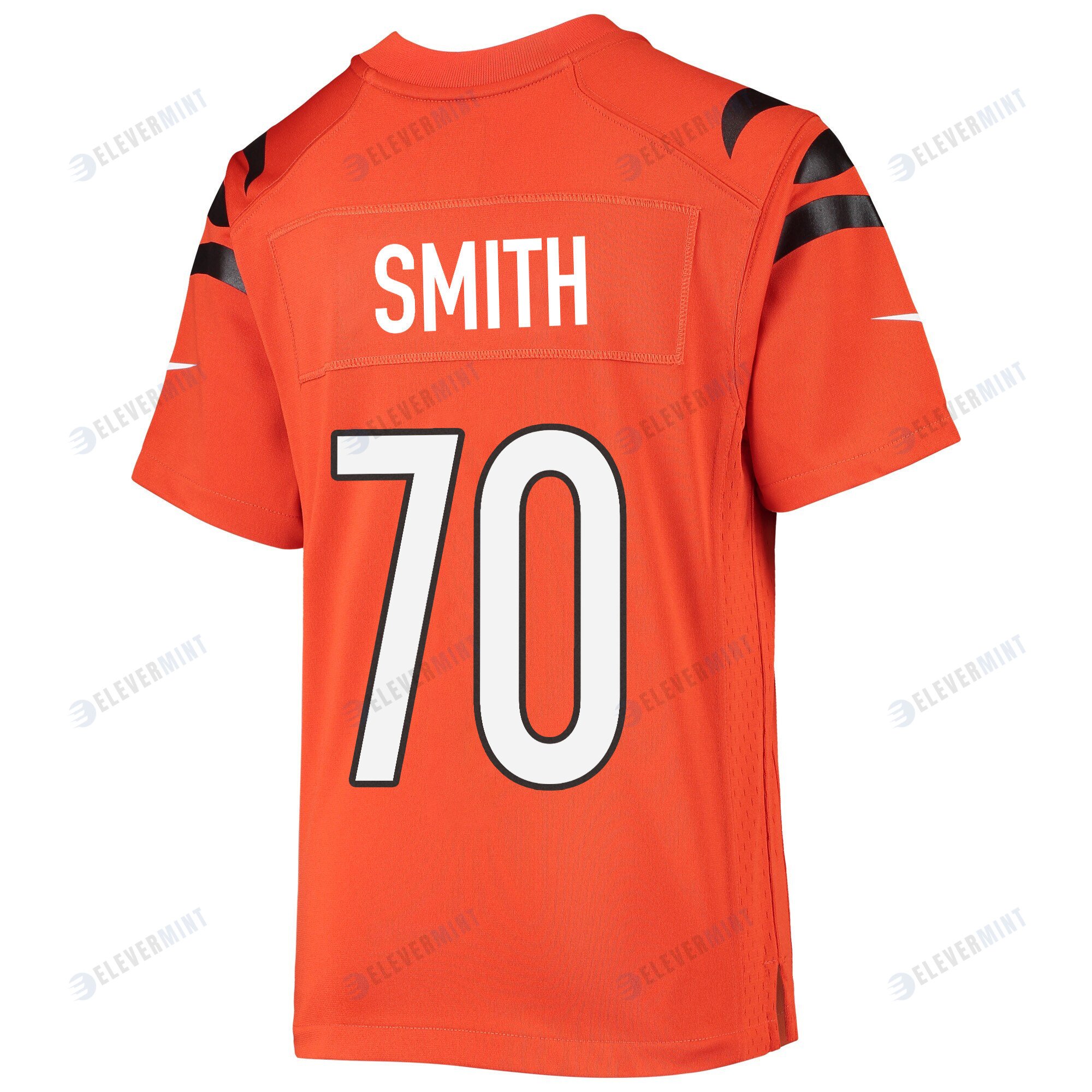 D'Ante Smith 70 Cincinnati Bengals Super Bowl LVII Champions Youth Alternate Game Jersey - Orange