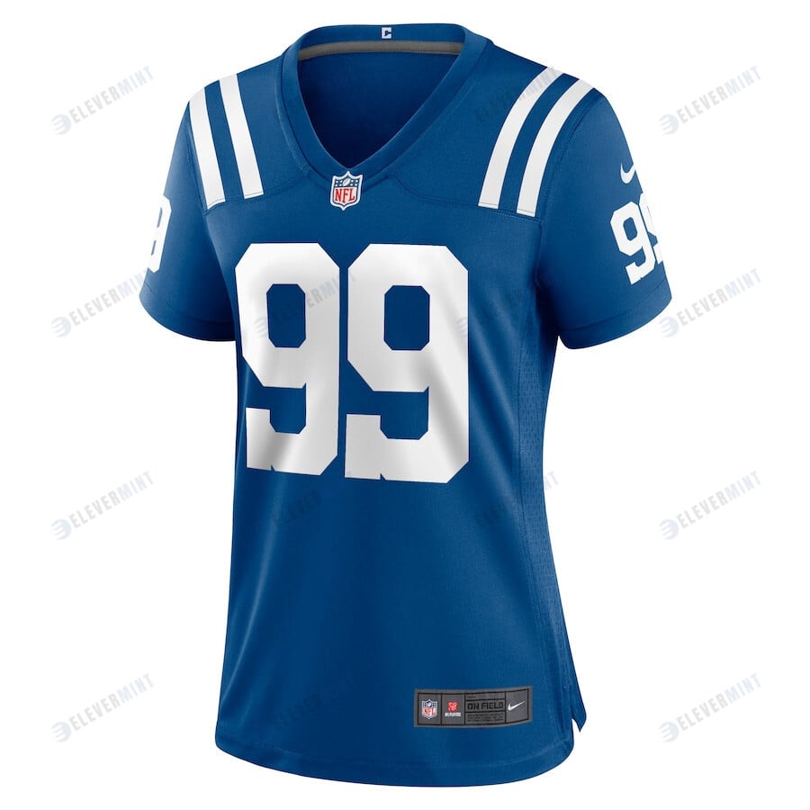 DeForest Buckner 99 Indianapolis Colts Women Game Jersey - Royal