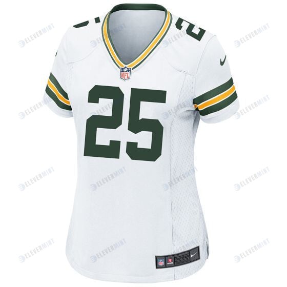 Keisean Nixon 25 Green Bay Packers Women Away Game Jersey - White