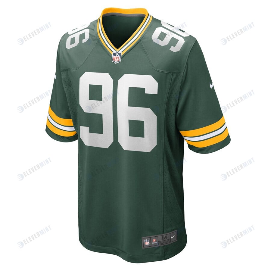 Jack Heflin Green Bay Packers Game Player Jersey - Green