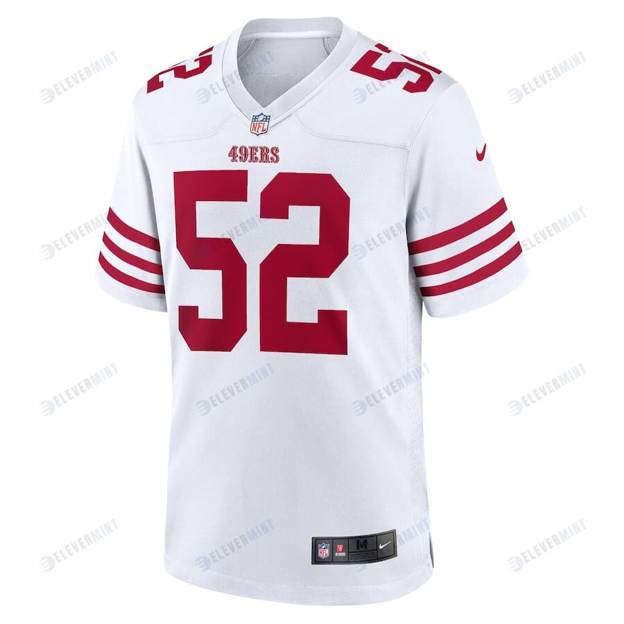 Patrick Willis 52 San Francisco 49ers Retired Player Game Jersey - White