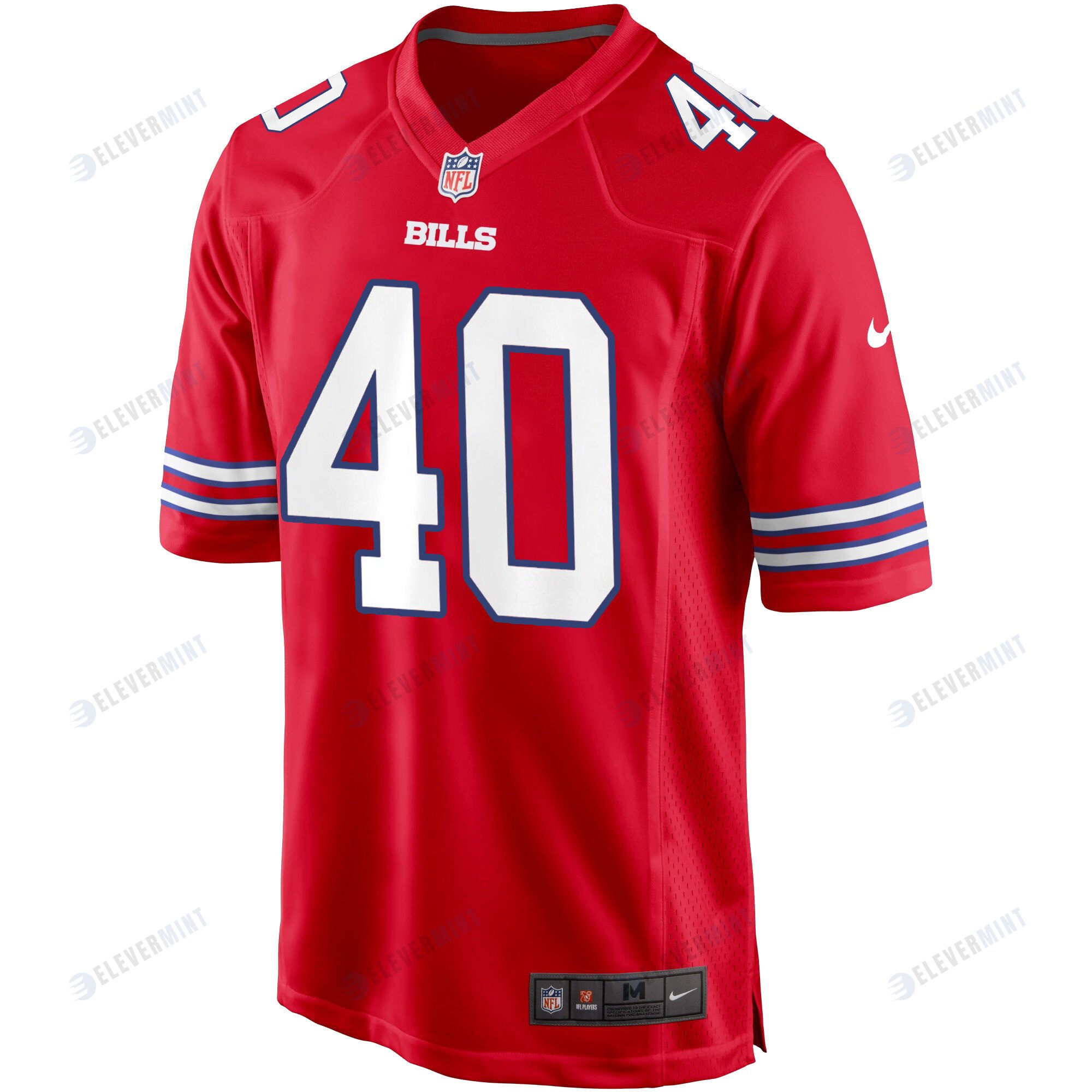 Buffalo Bills Von Miller 40 Alternate Game Jersey - Red Jersey