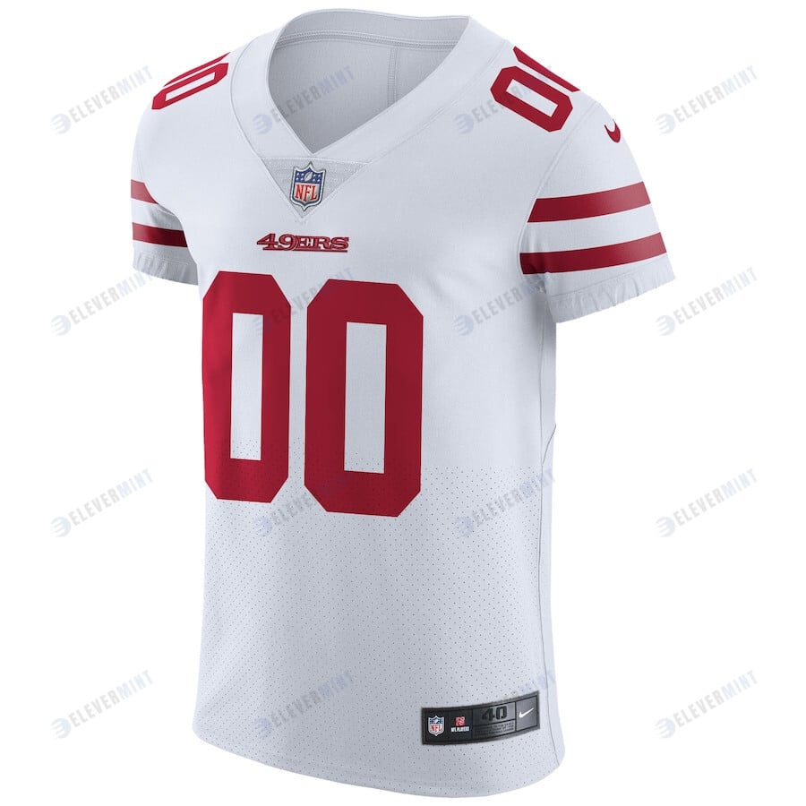 San Francisco 49ers Vapor Untouchable Elite Custom 00 Jersey - White