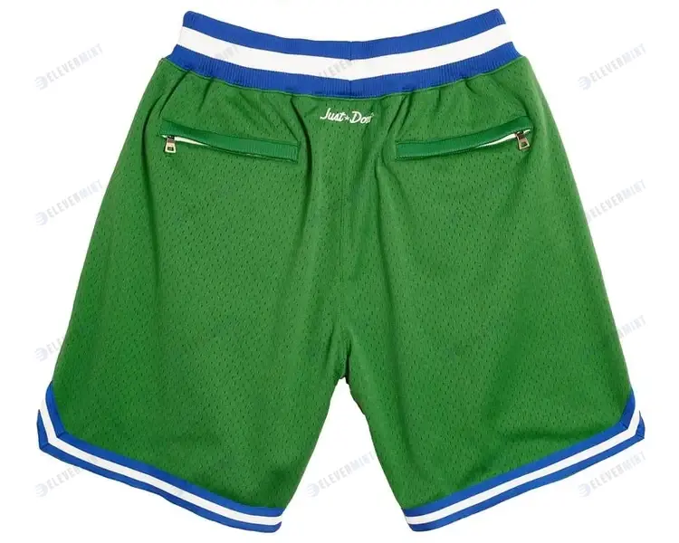Dallas Mavericks NBA Retro Shorts - Green