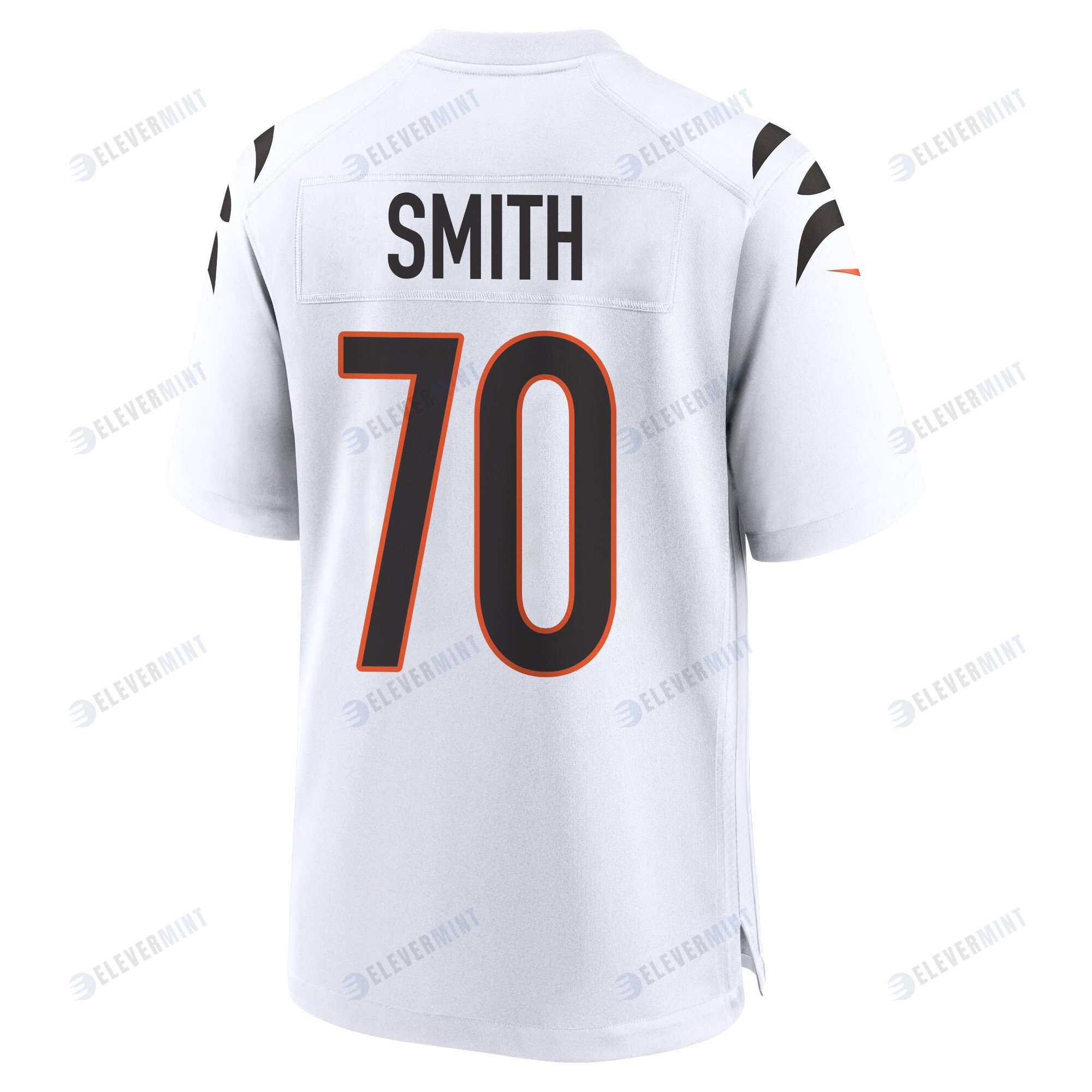 D'Ante Smith 70 Cincinnati Bengals Super Bowl LVII Champions Men Game Jersey - White