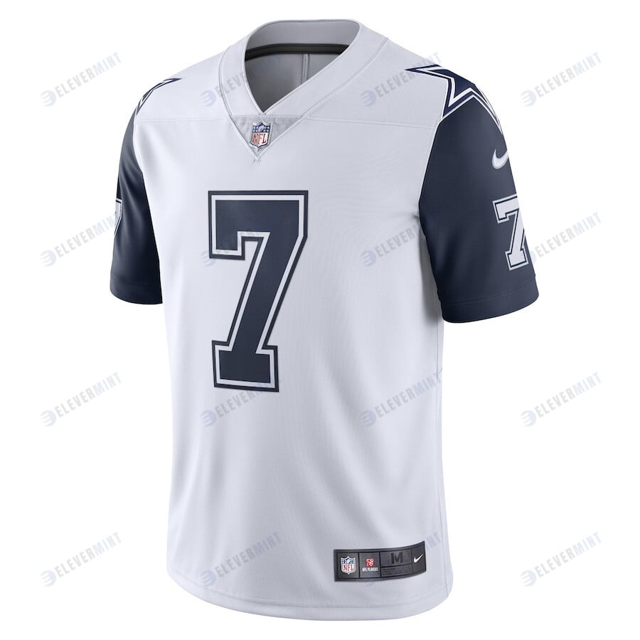 Trevon Diggs 7 Dallas Cowboys Limited Vapor Jersey - White