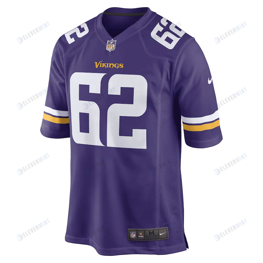 Chris Reed Minnesota Vikings Game Player Jersey - Purple