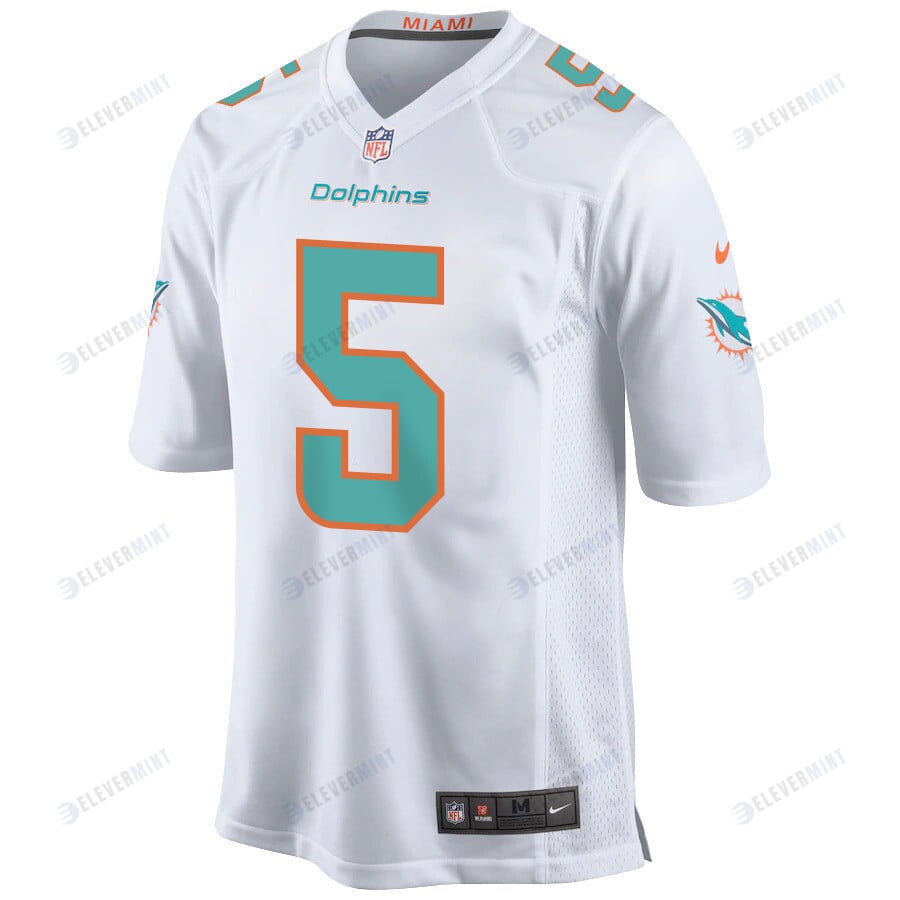 Jalen Ramsey 5 Miami Dolphins Game Men Jersey - White