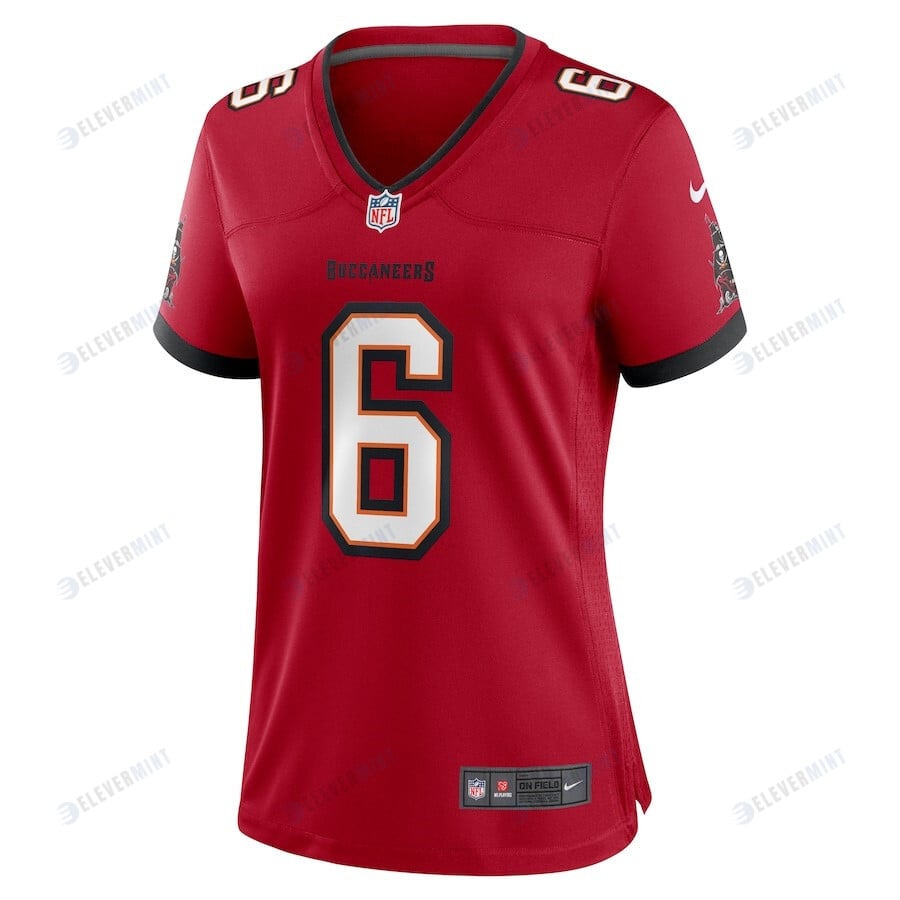 Baker Mayfield 6 Tampa Bay Buccaneers Women's Game Jersey - Red