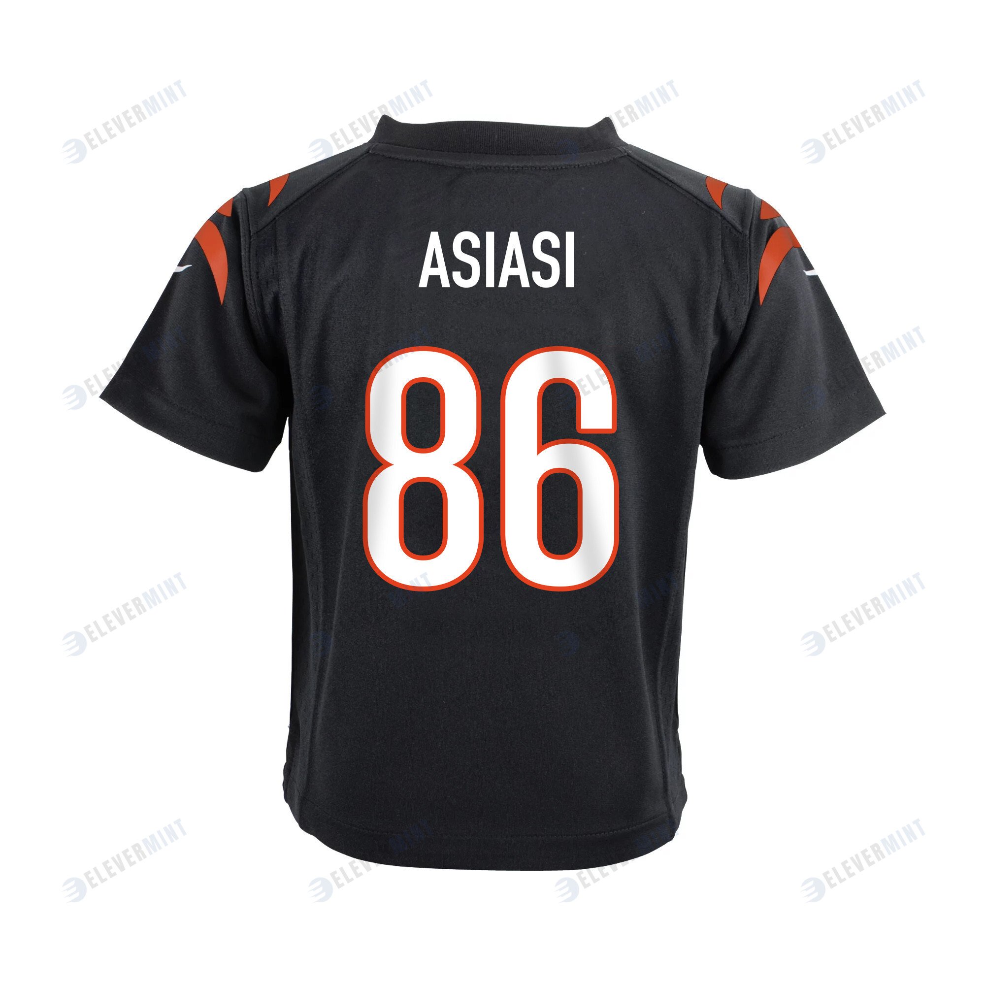Devin Asiasi 86 Cincinnati Bengals Super Bowl LVII Champions Youth Game Jersey - Black