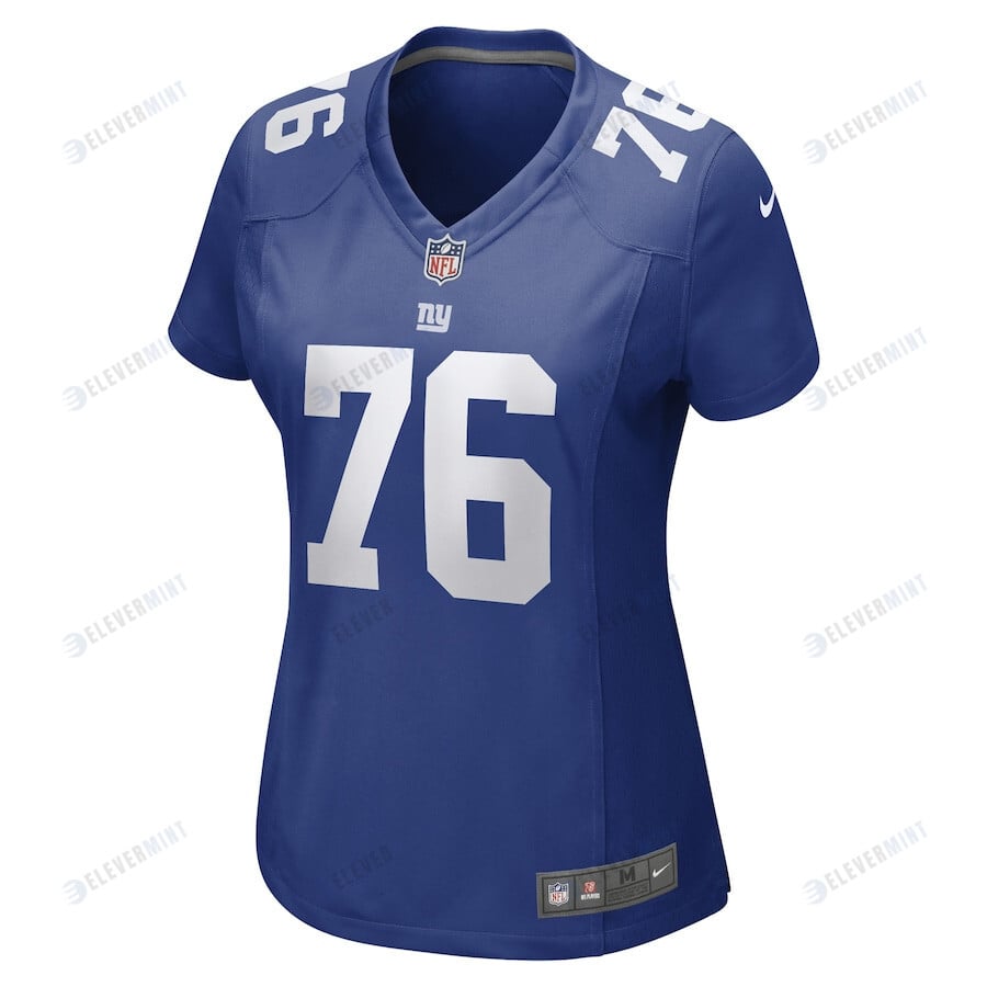 Jon Feliciano New York Giants Women's Game Player Jersey - Royal