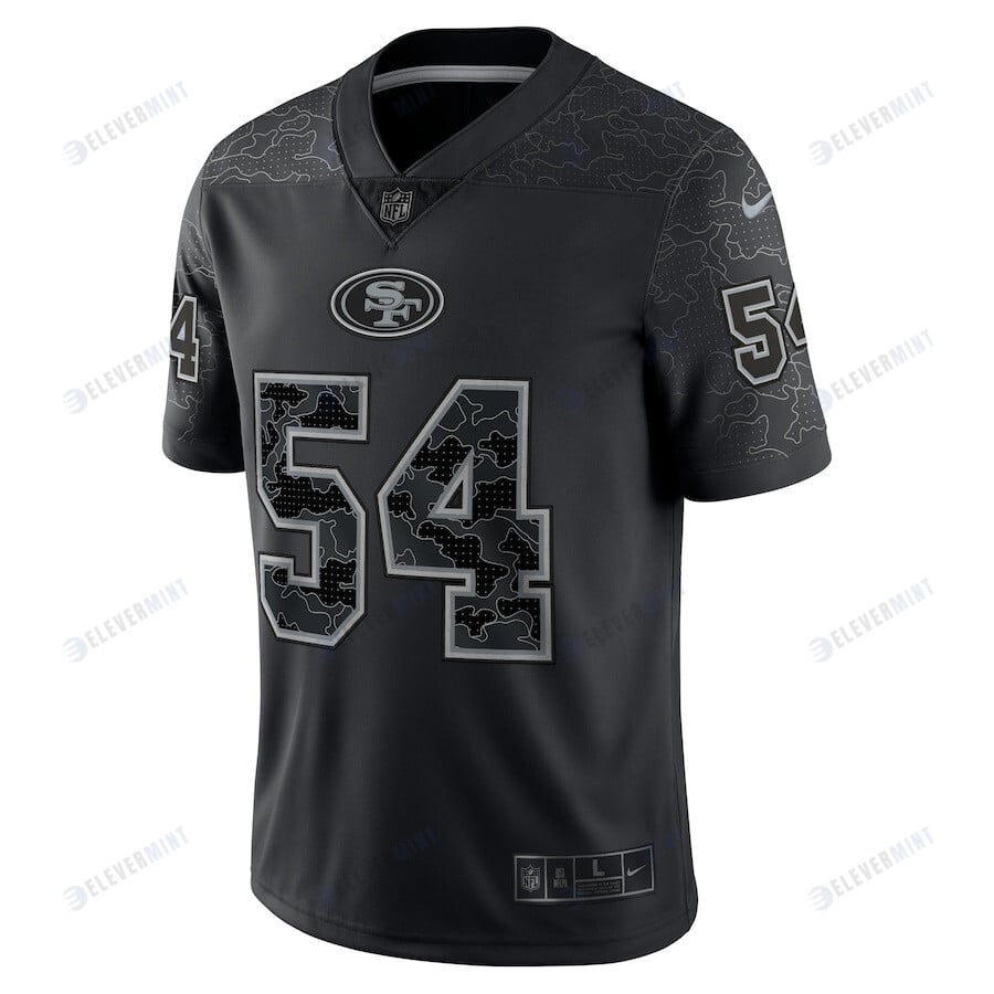Fred Warner San Francisco 49ers RFLCTV Limited Jersey - Black