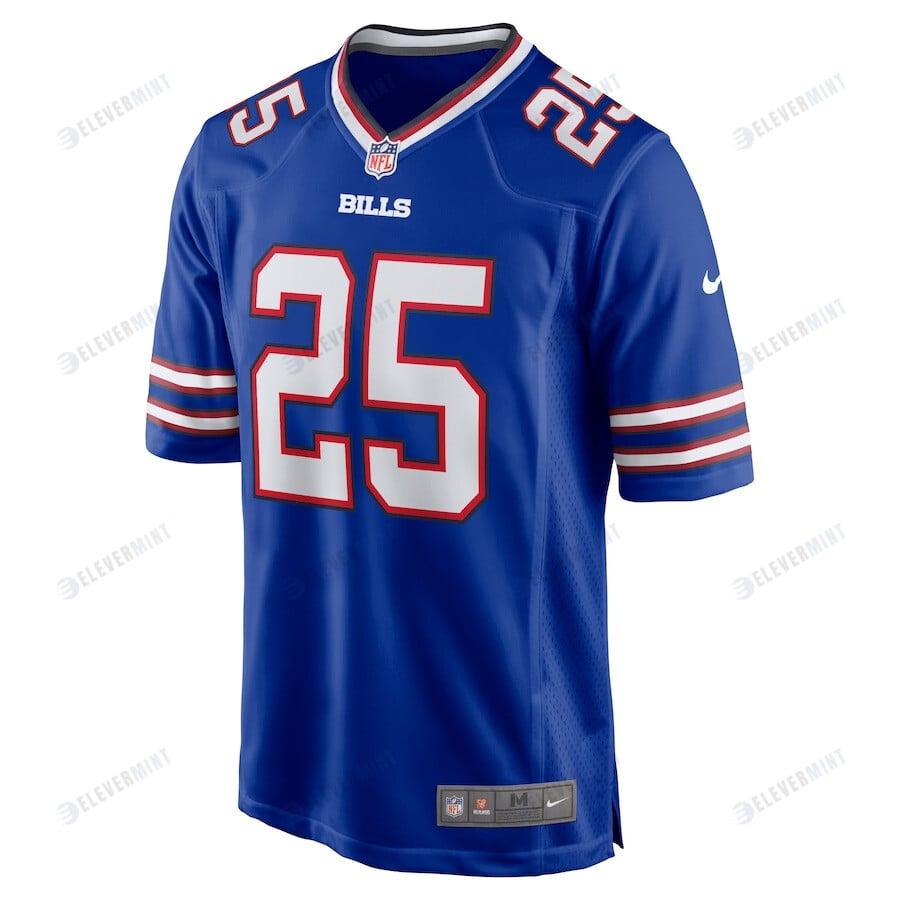 Taiwan Jones 25 Buffalo Bills Game Player Jersey - Royal