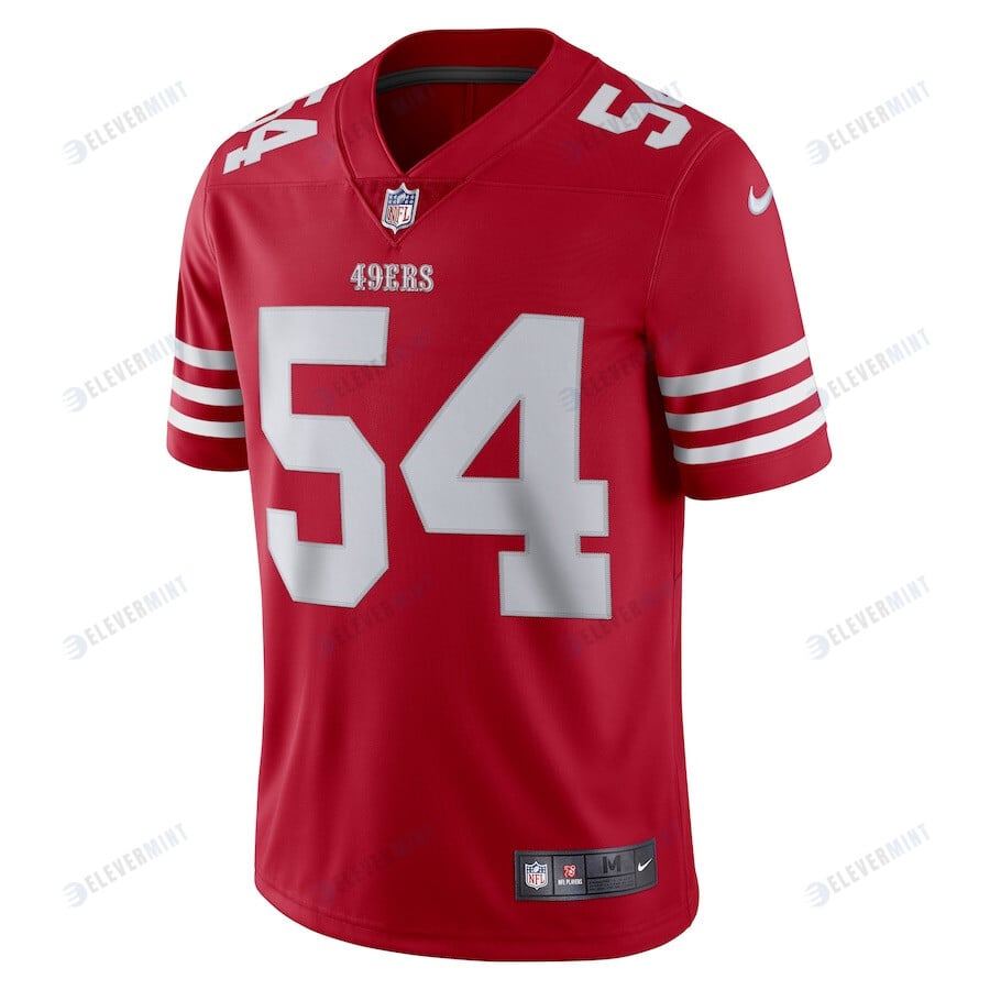 Fred Warner 54 San Francisco 49ers Vapor Limited Jersey - Scarlet