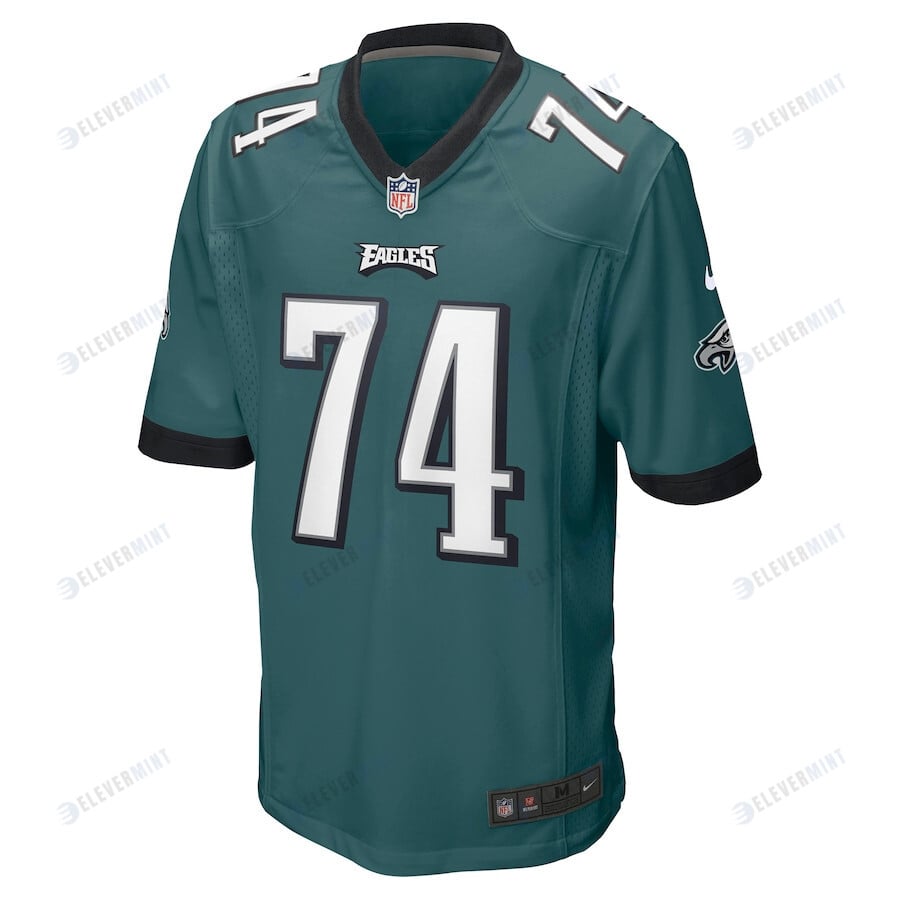 Le'Raven Clark 74 Philadelphia Eagles Game Jersey - Midnight Green